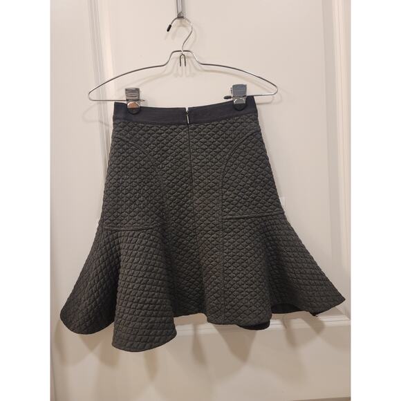 Rebecca Taylor Textured Flounce Mini skirt - Picture 3 of 7